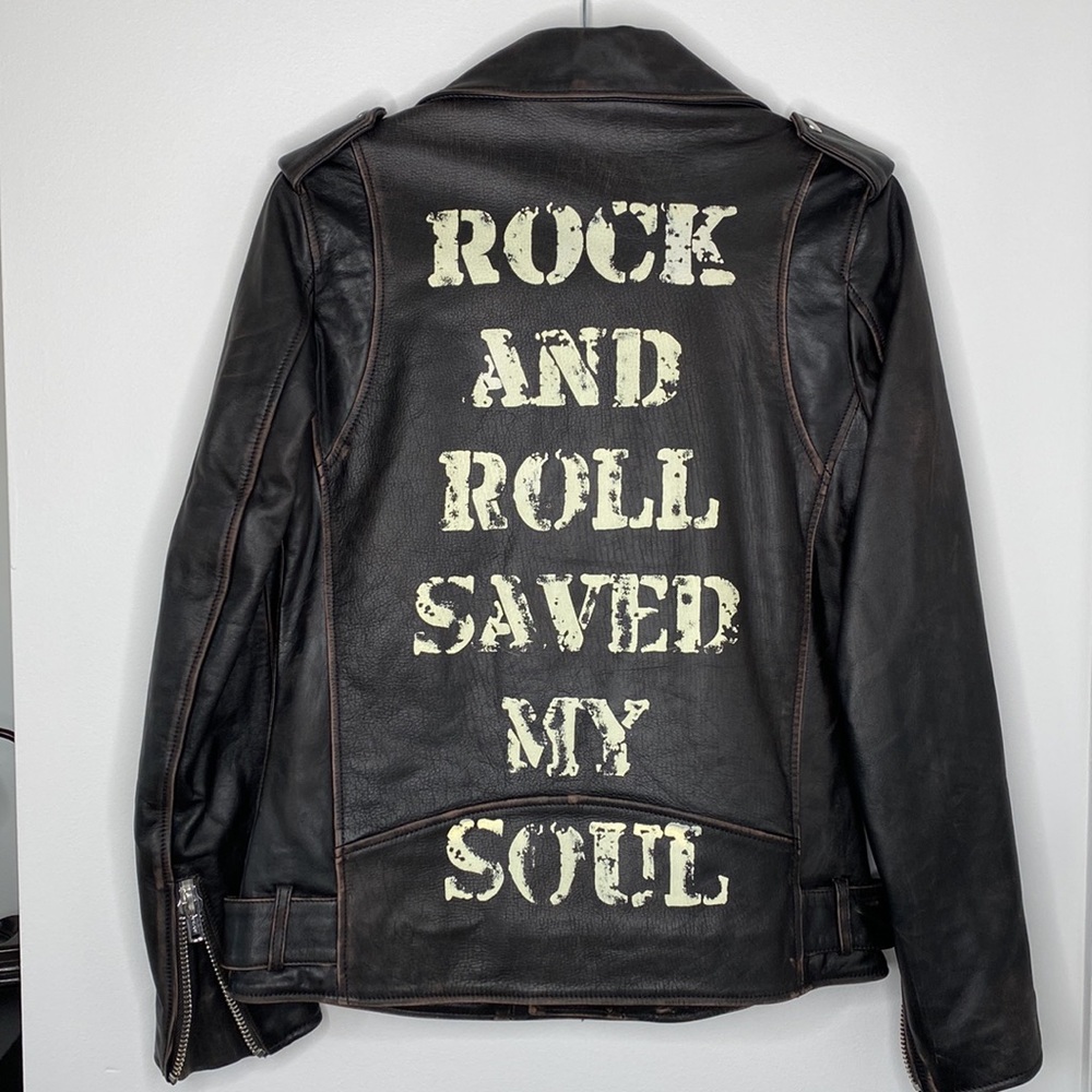 Designer Christian Benner Leather Jacket - Picture 3 of 8